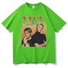 Rock Band Backstreet Boys Nick Carter Print Tshirt Male Vintage T Shirts Mens Cotton Tees Men Womens Hip Hop Oversized Tshirt