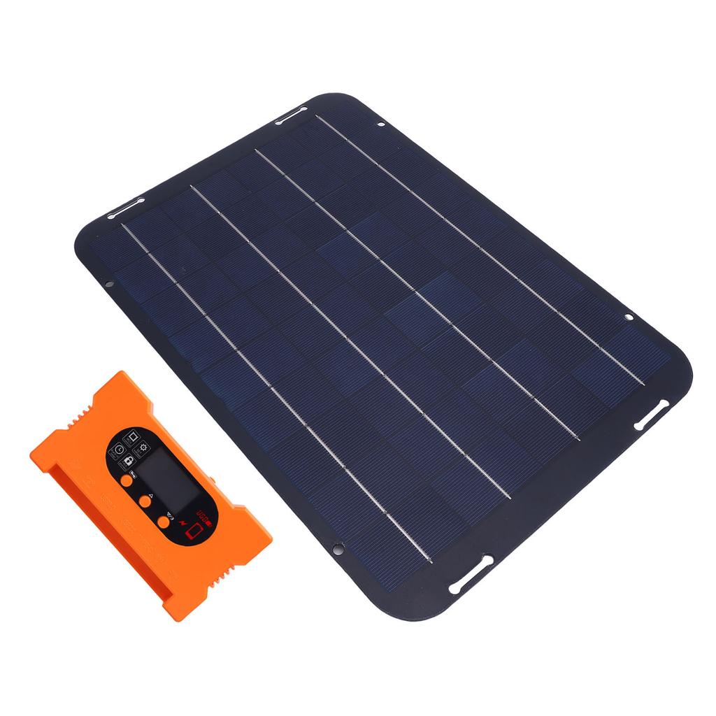 12W 18V Solar Panel Kit IP65 Water Proof Solar Panel Battery Charger Maintainer with Controller for