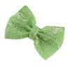2pcs Shiny Design Sequin Hair Clips Sparkly Sequin Crystal Rhinestone Bows  For Women