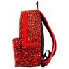 Nike Polyester Backpack Regular Unisex Red Leopard Print Casual BA5761-634