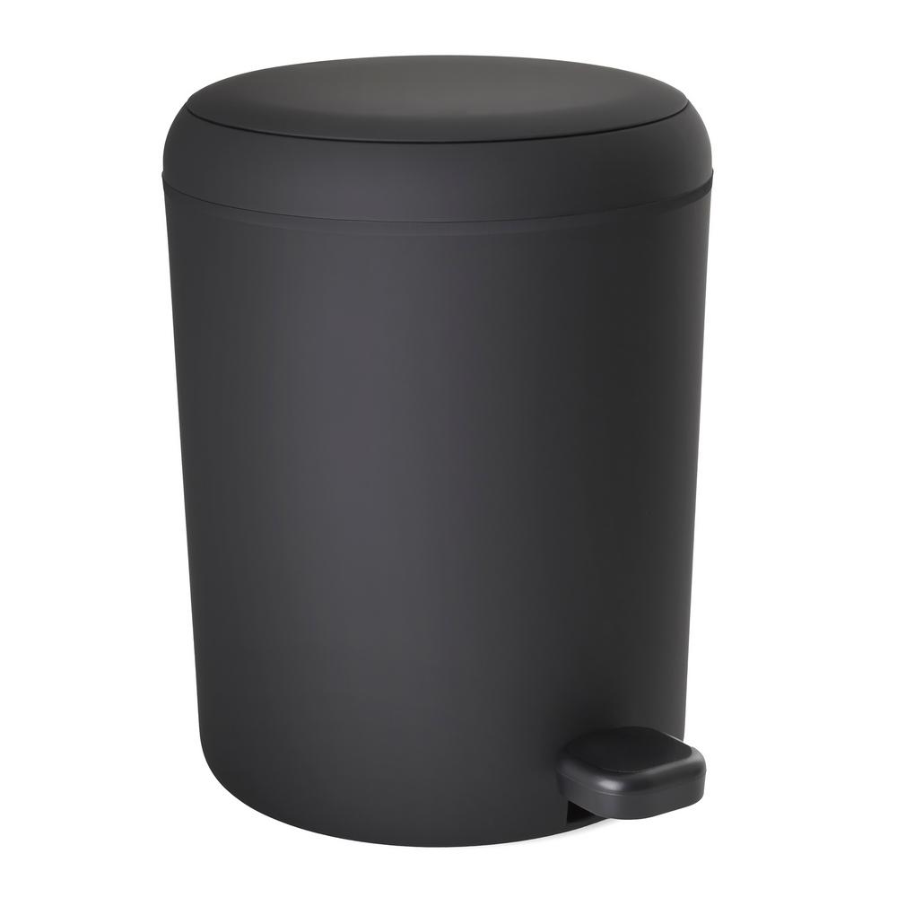 Waste bin 5L AWD INTERIOR 2012 black steel