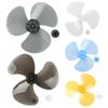 12/16 Inch Lightweight Plastic Fan Blade Household Low Noise Fanner Blade General Accessories for Standing Pedestal Fan