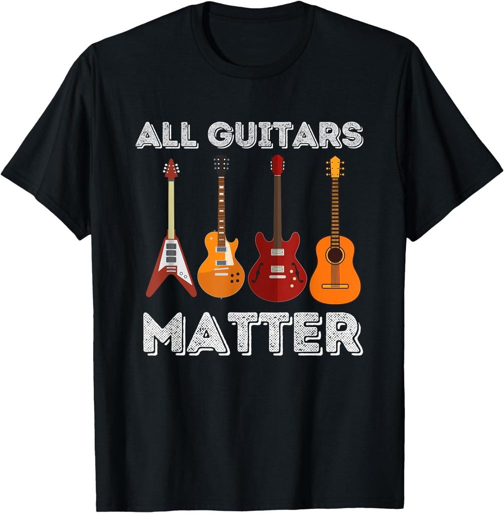 All Guitars Matter - Funny Guitar Lover & Guitarist Gift Tshirt, Unisex Shirt