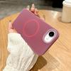 Гелевый Жидкий Силикон Магнитный Для Чехол Для Для Iphone 16E 16 1 14 13 12 11 Pro Max Plus Беспроводная Зарядка Матовый Чехол