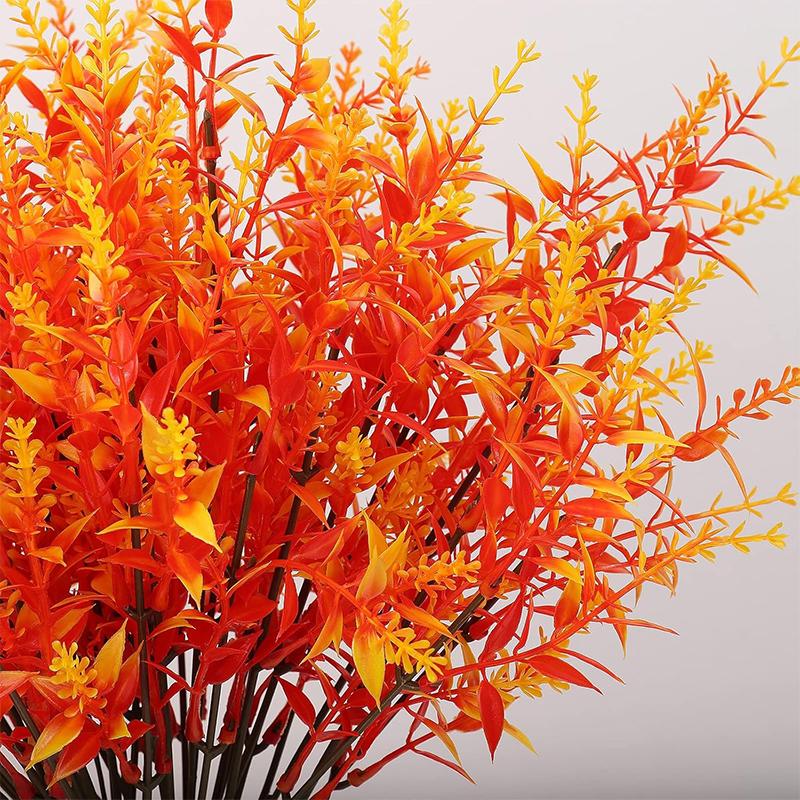 1/3/5 шт. Искусственный цветок лаванды Осенние пластиковые поддельные цветы для домашнего декора, для улицы, сада, свадебного торжества, украшения на День благодарения