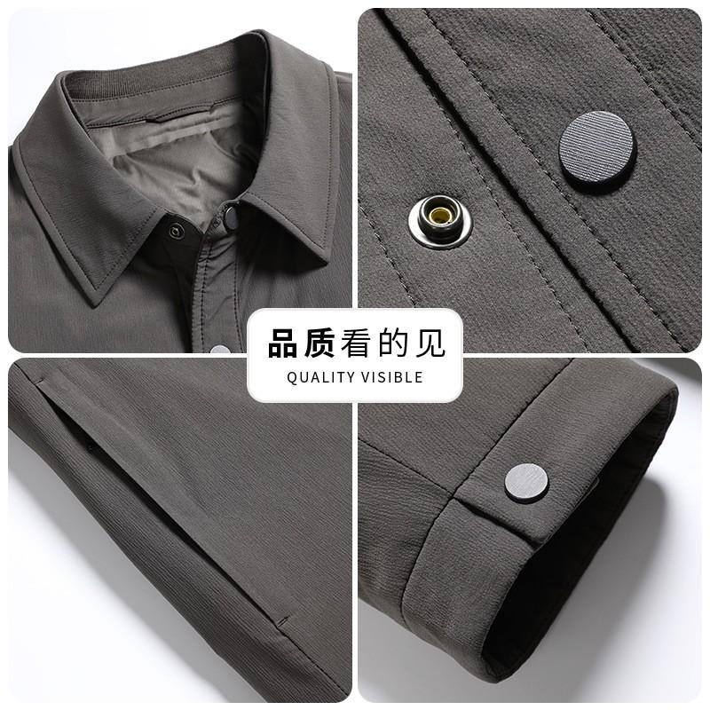 Mens Duck Down Jacket Slim Fit Warm Winter Coat Business Casual Lightweight Puffer