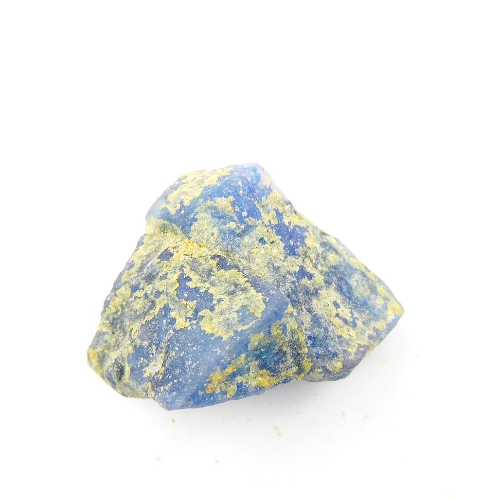 37 Ct Earth Mined CERTIFIED Uncut Natural Blue Sapphire Rough Loose Gemstone