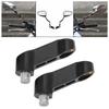 2pcs 0.4in M10 Motorcycle Mirror Riser Spacers Extension Adapter  Accessory
