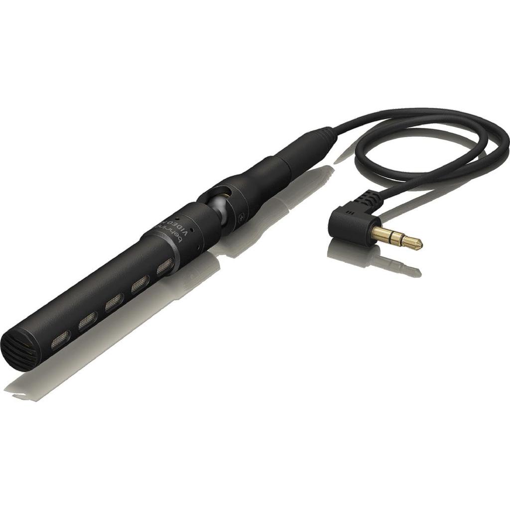 Behringer Конденсаторный направленный микрофон для камер Terminal VICEO MIC черный 3,5 мм