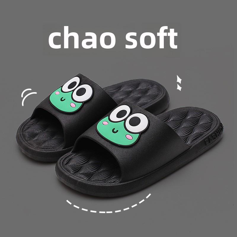 Летние детские тапочки с мультяшным принтом: Милые сандалии для дома и улицы для мальчиков и девочек