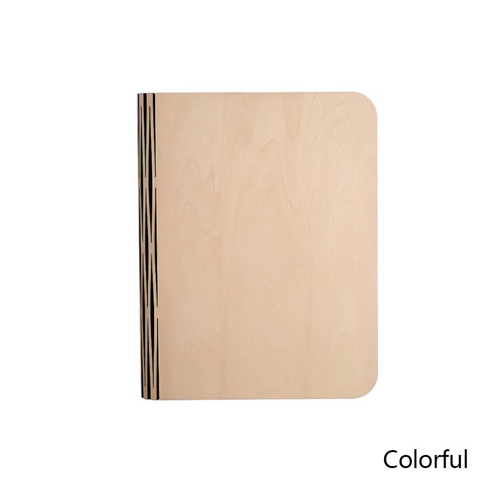 Светодиодный деревянный светильник для книг 3D креативный USB перезаряжаемый магнитный ночник складная светящаяся книга для детей подарок на день рождения Рождество