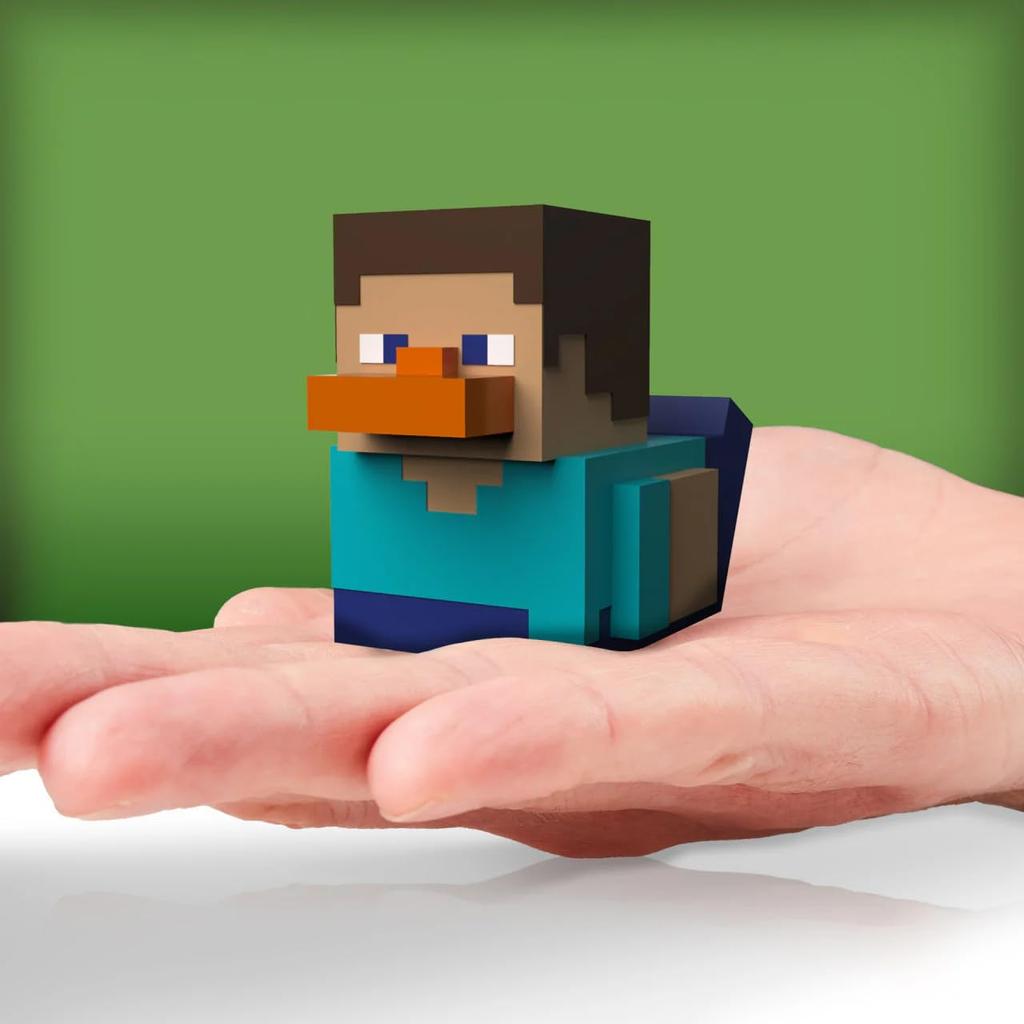 Officially Licensed Tubbz Cosplay Duck Mini Minecraft Steve