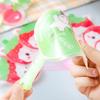 Креативный мультяшный фруктовый складной портативный веер для детей - Летний охлаждающий ручной пластиковый веер