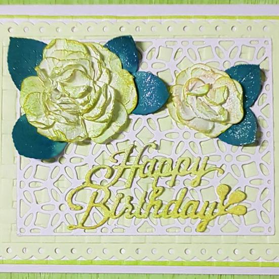1 Set Cutting Dies Pretty Reusable Flower Pattern Delicate Metal Cutting Dies