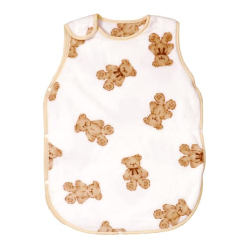 Un Doudou Sleeper Teddy Bear Made of Fluffy Material, Approx. 43 X 60 Cm Approximately 0-5 Years Old , Flannel, Warm Material 2782-e