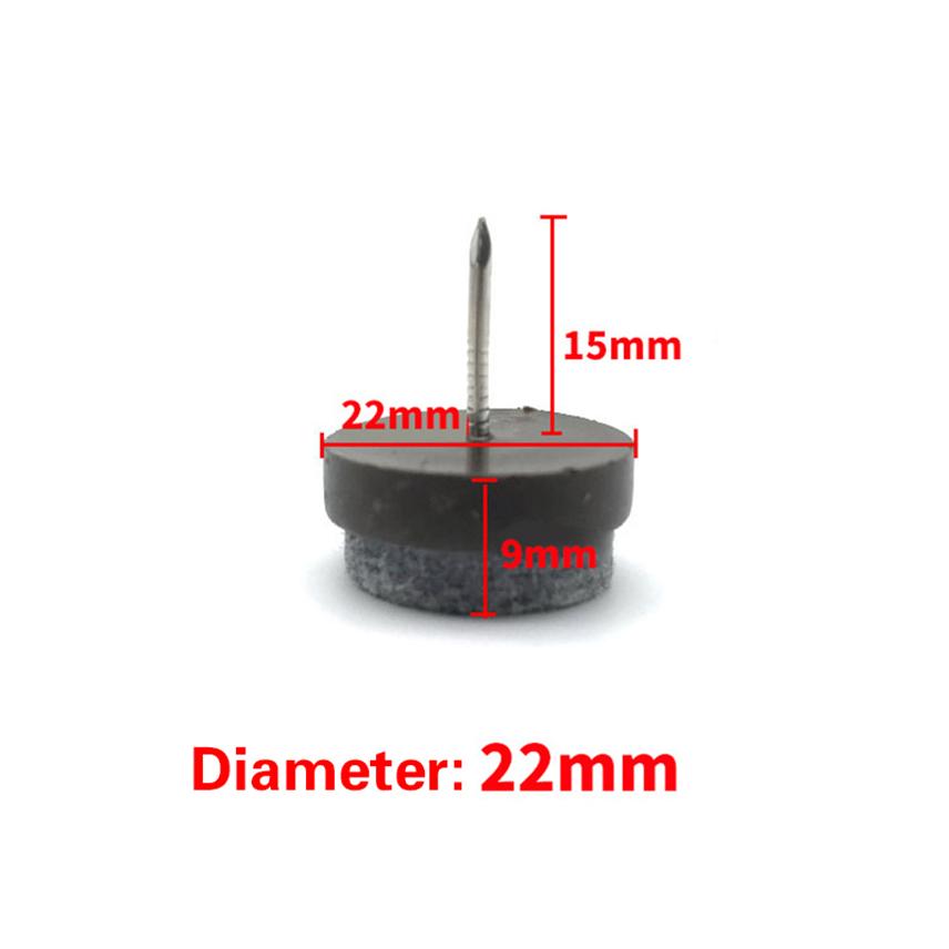 30 шт. Войлочные накладки для ногтей Противоскользящие Ножки для мебели Стола Защитные накладки для ножек мебели Защита деревянного пола Стопоры для стульев Войлочные накладки