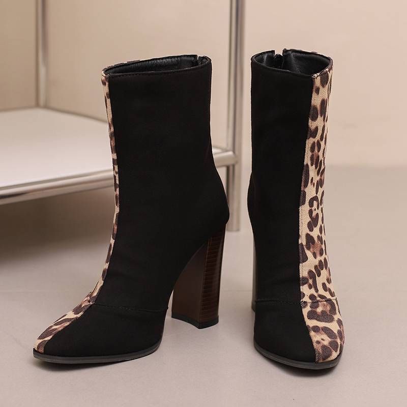 Krazing Pot Полиуретановые осенне-зимние туфли 47 размера 48 размера 49 размера 50 Ботинки челси с круглым носком на молнии сохраняющие тепло ботильоны