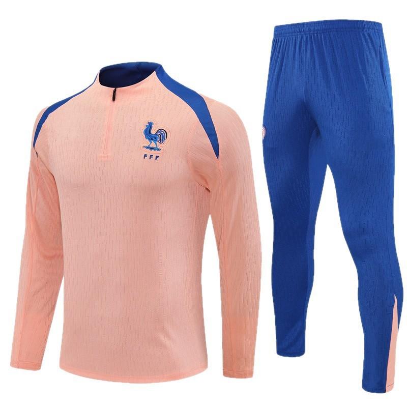 Mens Long Sleeve Soccer Training Jersey England Portugal France Argentina Teams Winter Sportswear