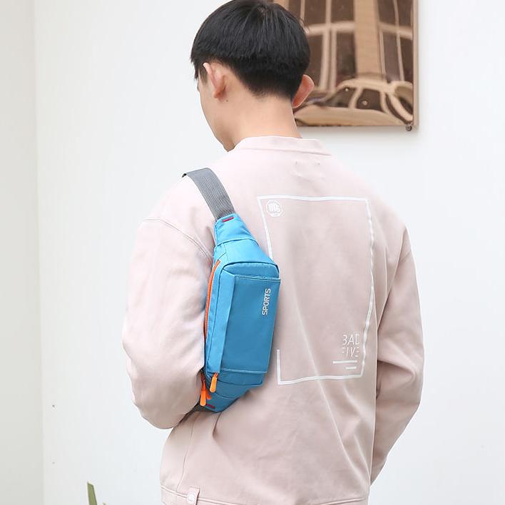 Мужская и женская поясная сумка для бега, многофункциональная водонепроницаемая и износостойкая поясная сумка для спорта на открытом воздухе большой емкости