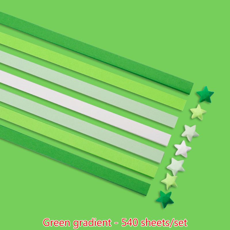 540 листов бумаги для оригами, звезды, красочная складная бумага, счастливая звезда, оригами, звезды, бумажные полоски для рукоделия, бумажное искусство, ремесла