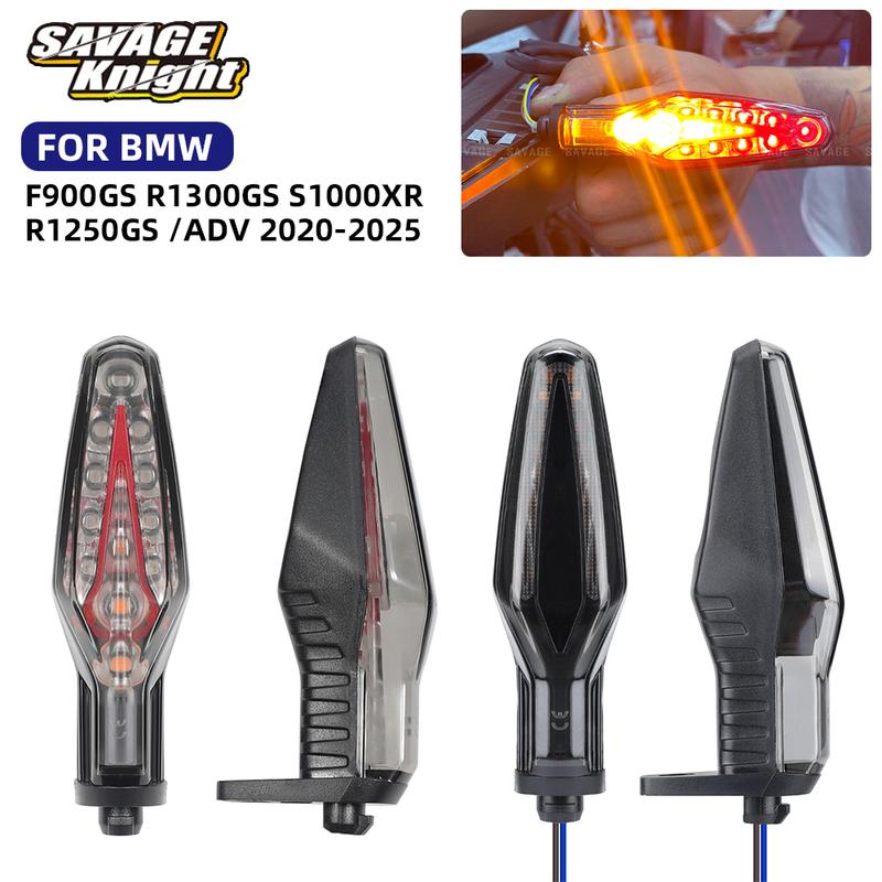 F900GS R1250GS Front Turn Signal Light Tail Brake Indicator Flasher For BMW R1300GS R1250GS ADV S1000XR F900 S1000 R1250 GS XR