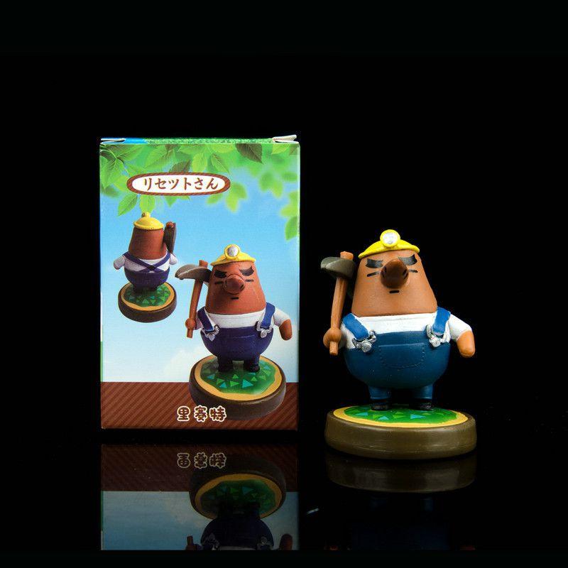 Фигурки Animal Crossing Игрушки Милый Детский Подарок Мини Модели Куклы