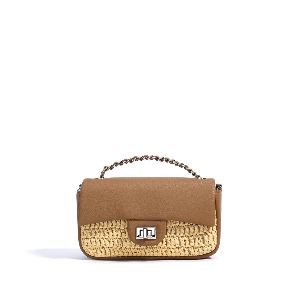 Новая сумка через плечо с подбором цвета, пляжная, ветрозащитная, маленькая сумка, удобная сумка премиум-класса на цепочке, универсальная сумка-мессенджер, простая