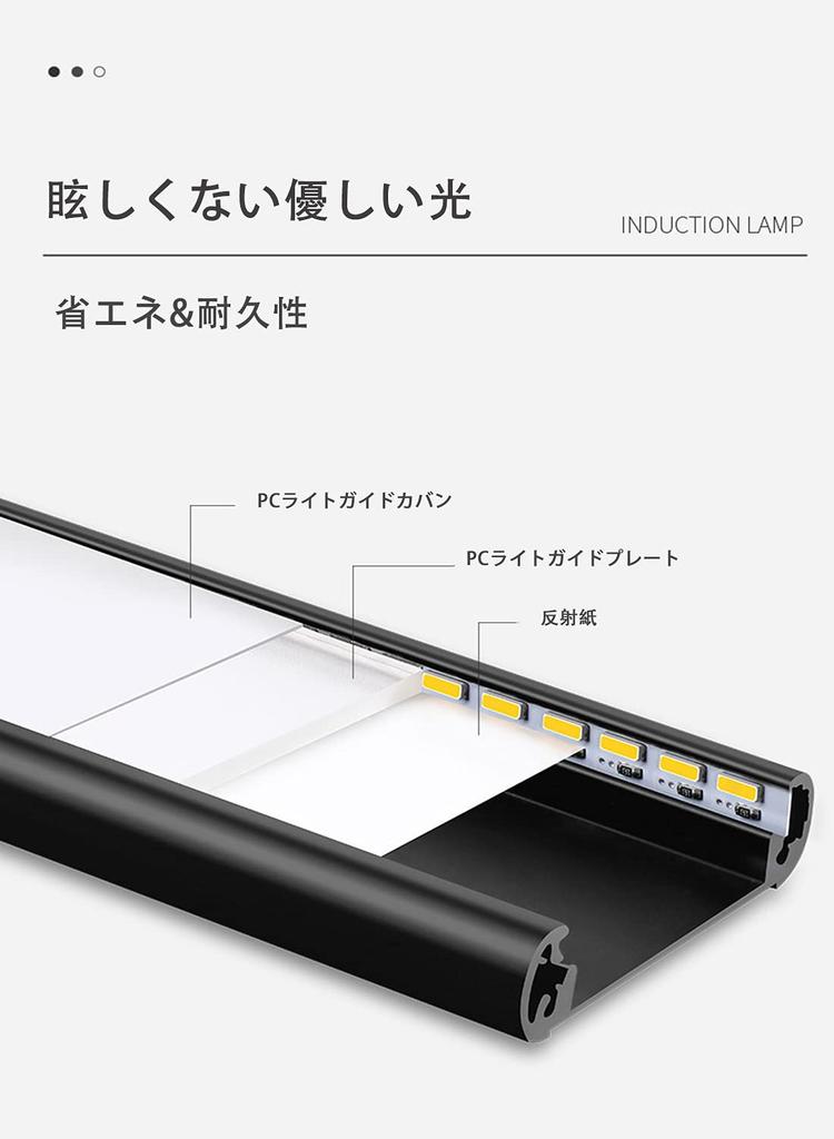 Датчик движения для помещений, перезаряжаемый через USB, светодиодная линейка дневного света толщиной 9 мм для прямого и настенного освещения, [40 см, ультратонкая, излучающая, белый] свет, встроенный