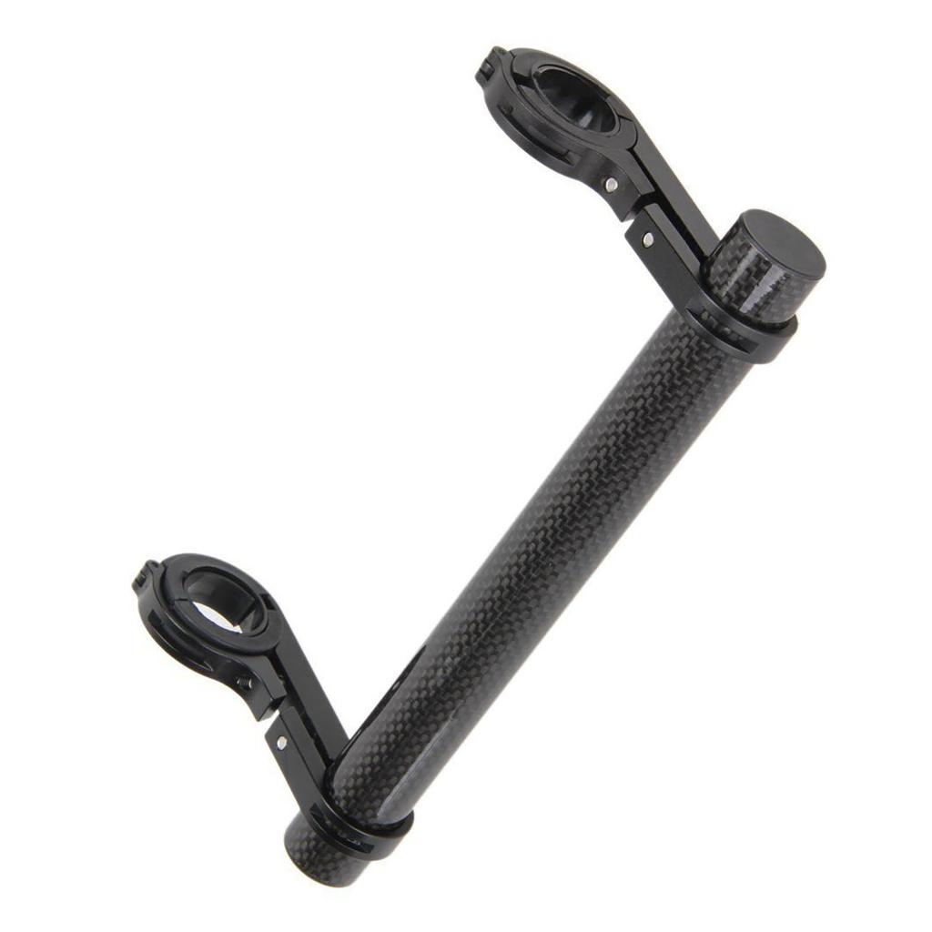 Удлинитель руля велосипеда Сильная сила зажима Черная рама-удлинитель велосипеда для 30 мм по горизонтали