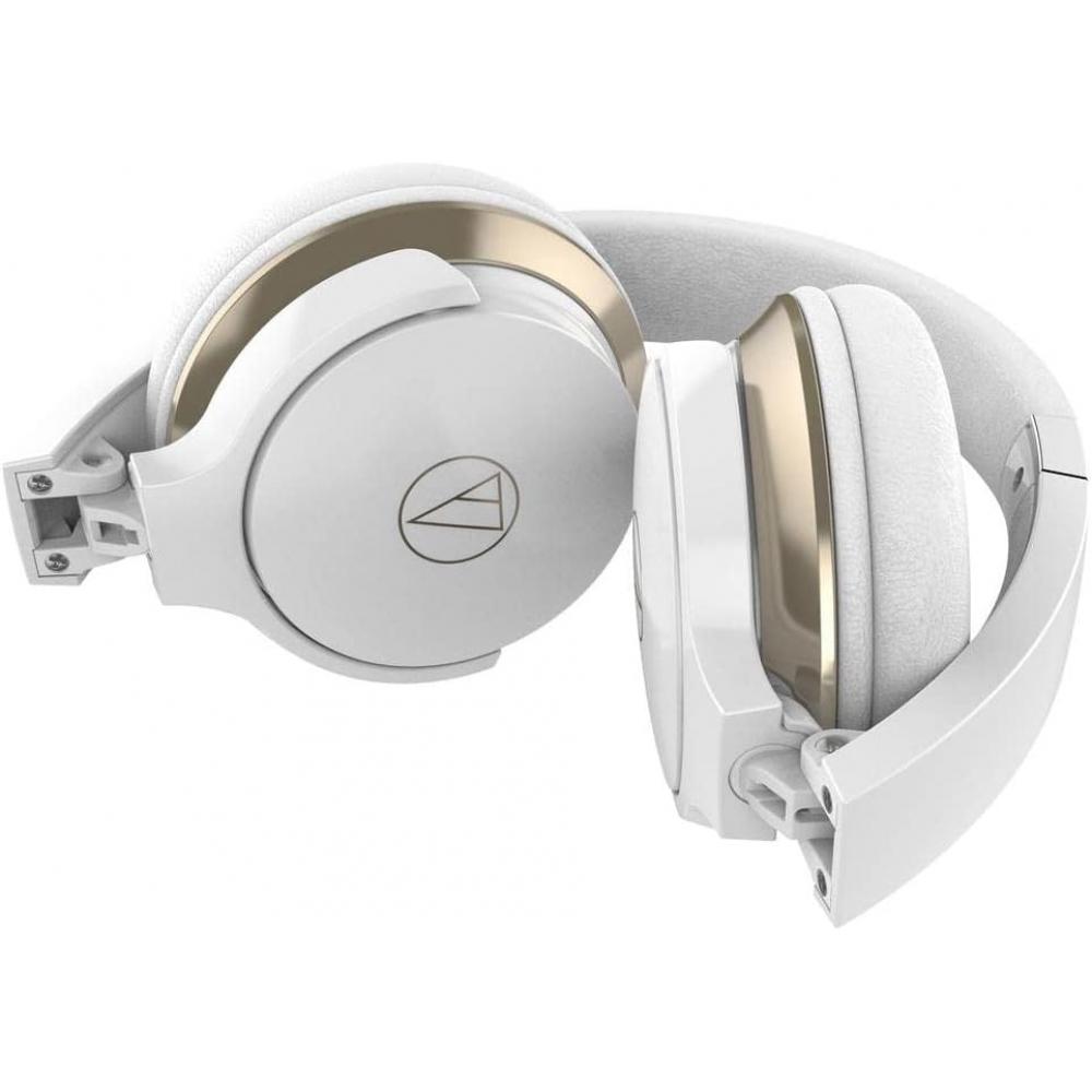 Audio Technica Audio Technica Ath Ar3btwh SOnicfuel Беспроводные Накладные Белый Шампань Золотой
