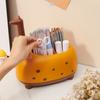 Мультяшный держатель для ручек, настольный органайзер, креативный ящик для хранения кистей для макияжа