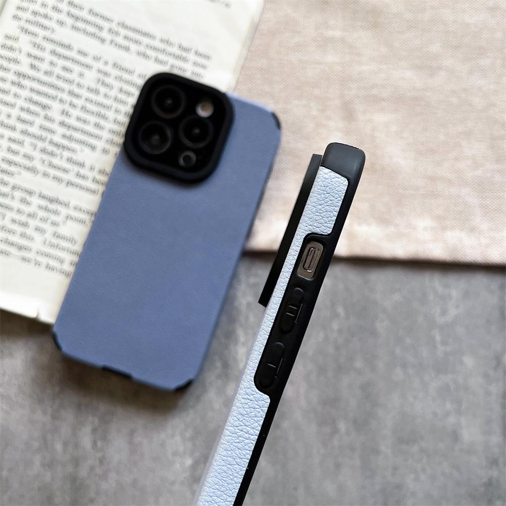 Кожаный чехол премиум-класса в стиле ретро для Iphone 13, 14, 12, 11 Pro Max 14plus, противоударный защитный чехол для камеры Defender, капа