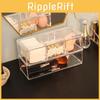 Modern Minimalist Acrylic Drawer Box With Cover For Bathroom And Living Room Storage