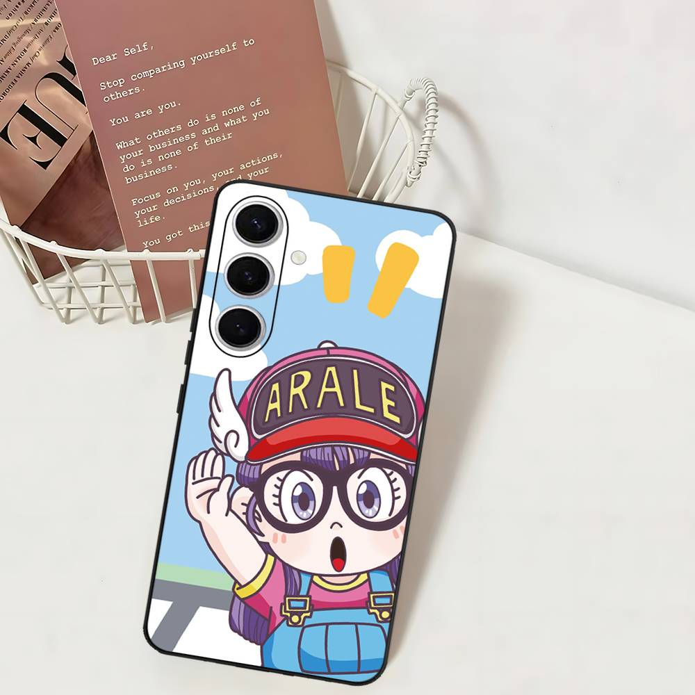 Anmie Dr Slump A-Aralees Phone Case For Samsung S 24 Fe 25 Ultra Plus 20 Lite 21 30 22 23 24 22 Ultra 5G Fundas