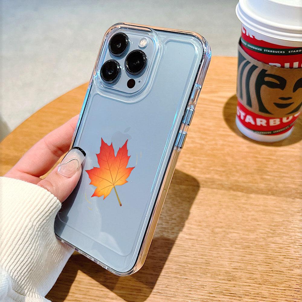 Красный кленовый лист падающий Чехол для телефона для Xiaomi Redmi Note 15 14 13 12 11 10 9 8 7 Pro Plus Мягкий ударопрочный защитный чехол
