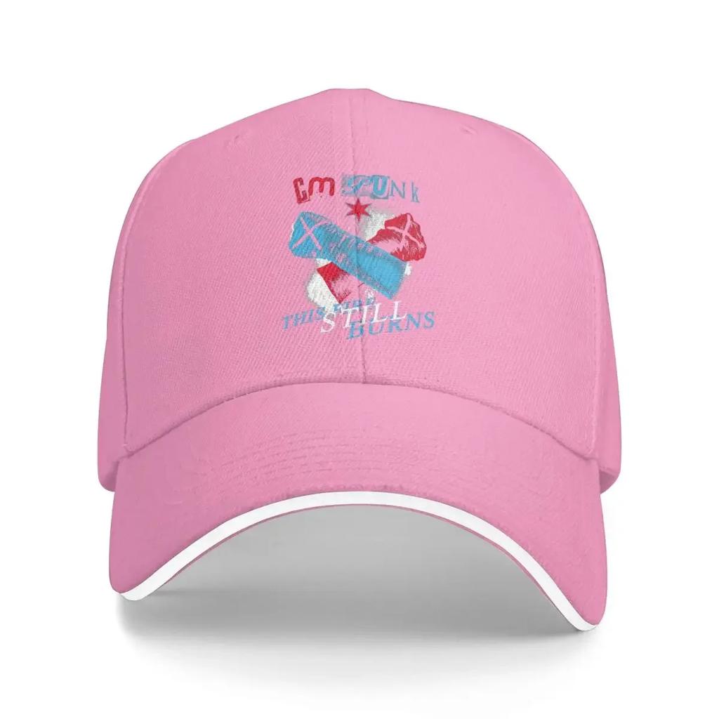 CM Punk Wrestling Trucker Trendy Baseball Caps Peaked Unisex Women Hats