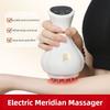 Universal Vibration Heating Massager Household Electric Scraping Instrument Smart Multifunctional Electric Meridian Brush