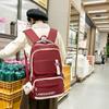 Новый школьный рюкзак, девочки средней школы, ученики старших классов, рюкзаки, ученики начальной школы, студенты колледжа, туристический рюкзак