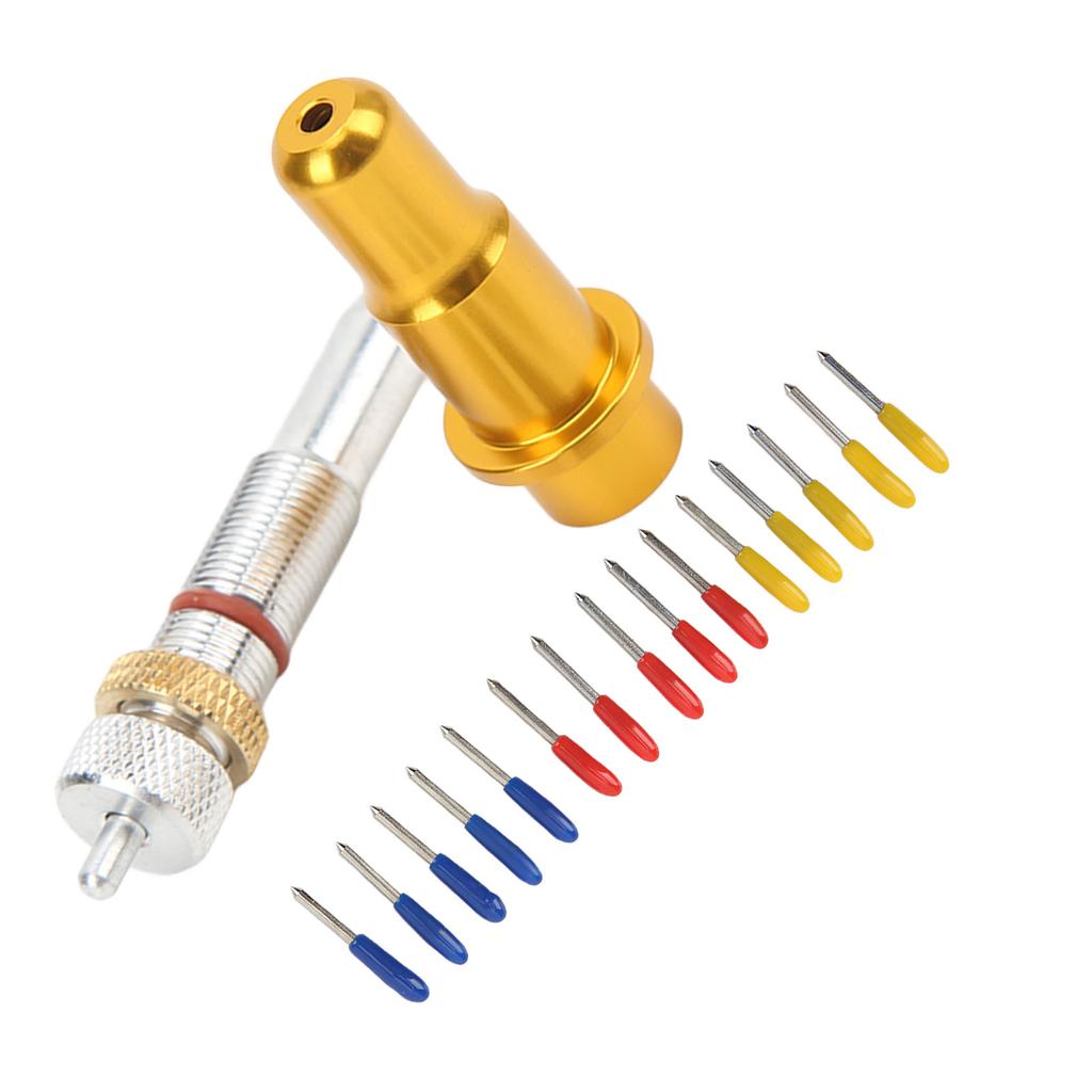 Cutting Plotter Knife Holder Kit 3 Types Different Blades Incisive Cutting Safe Packaging Tungsten Steel Cutter Blades