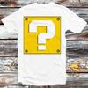 Mario Question Mark Block Box Parody T Shirt B1256