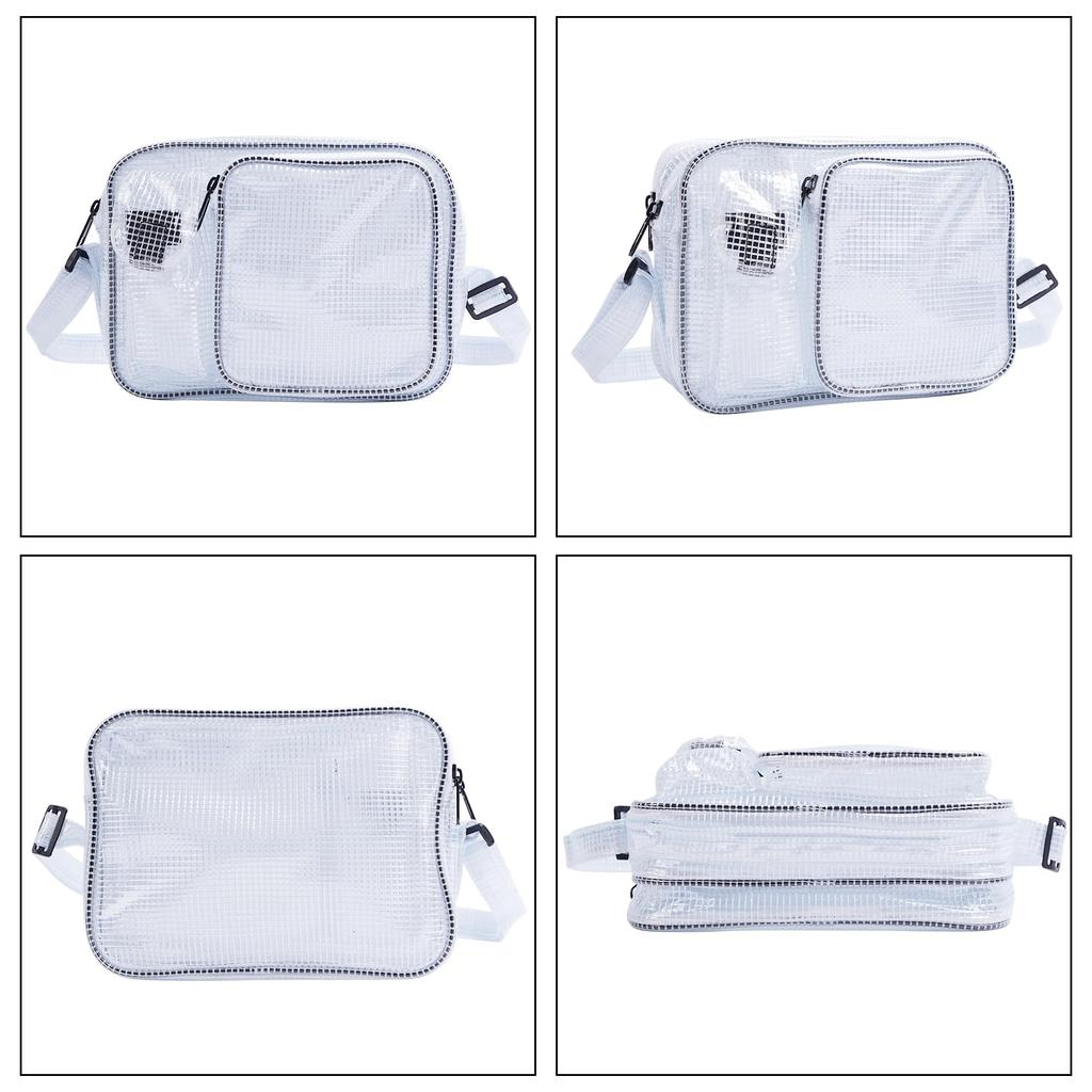 Shoulder Clean Engineer Clean Contents Work X 13 X [NOTAG] Bag, Transparent, Anti-static, Bag, Bag, Waterproof, PVC, Room, Visible, Work,
