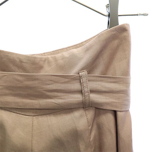 SNIDEL SWFP211143 Брюки с высокой талией и защипами розовые Женские Б/У