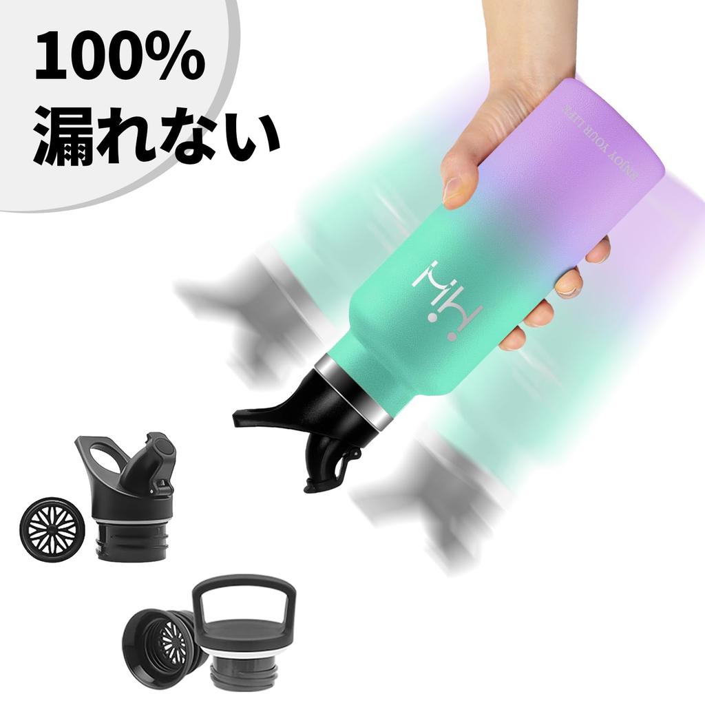 Термос с вакуумной изоляцией для нагрева воды, холода, большой, 1 литр, прямой доступ к воде, легко к легкому, менее, совместимый с легким, устойчивый к пятнам [ASAKA]