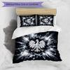 Poland Football Printed Bedding 3 Piece Set Cozy Breathable Bed Cover Set as Housewarming Holiday Gift
