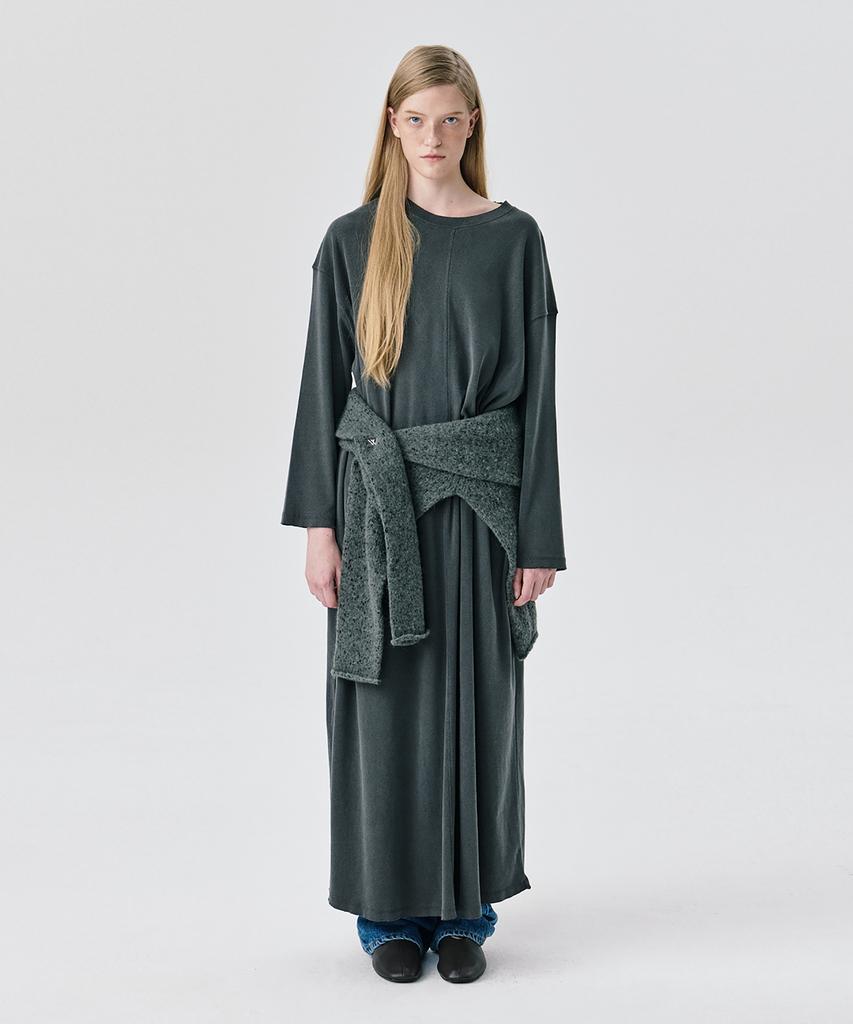 Bundercammer 25 Jersey Long Dress_Dark Grey