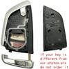 Replacement Key Fob Cover Case fit for BMW X1 X3 X5 X6 X7 1 2 5 7 Series Keyless Entry Remote Control Key Fob Shell