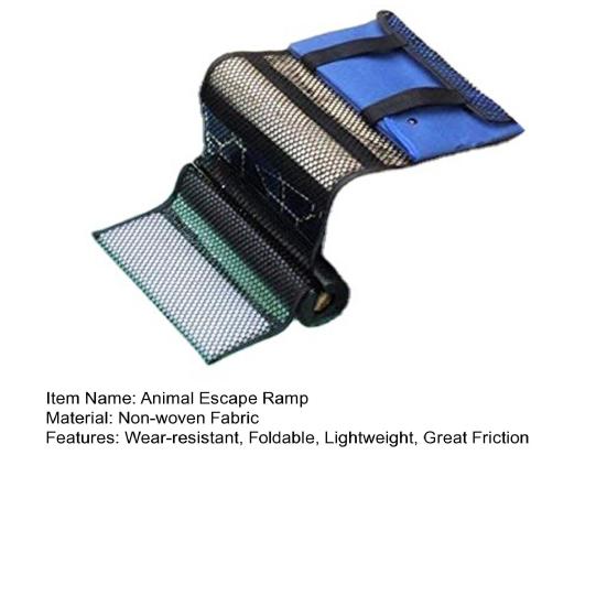 Animal Pool Escape Ramp Waterproof Wear-resistant Scratch-resistant Great Friction Anti-slip Rescue Small Animal Mesh Frog Saver Saving Frogs