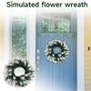 Венок для входной двери, крыльца, окна, зеленое украшение для дома, , на все сезоны