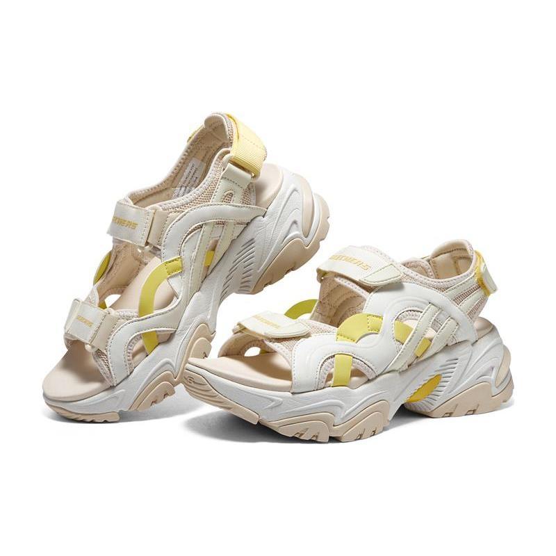 (WMNS) Skechers Stamina V2 'Бежевый Желтый' Женские 119862-NTMT