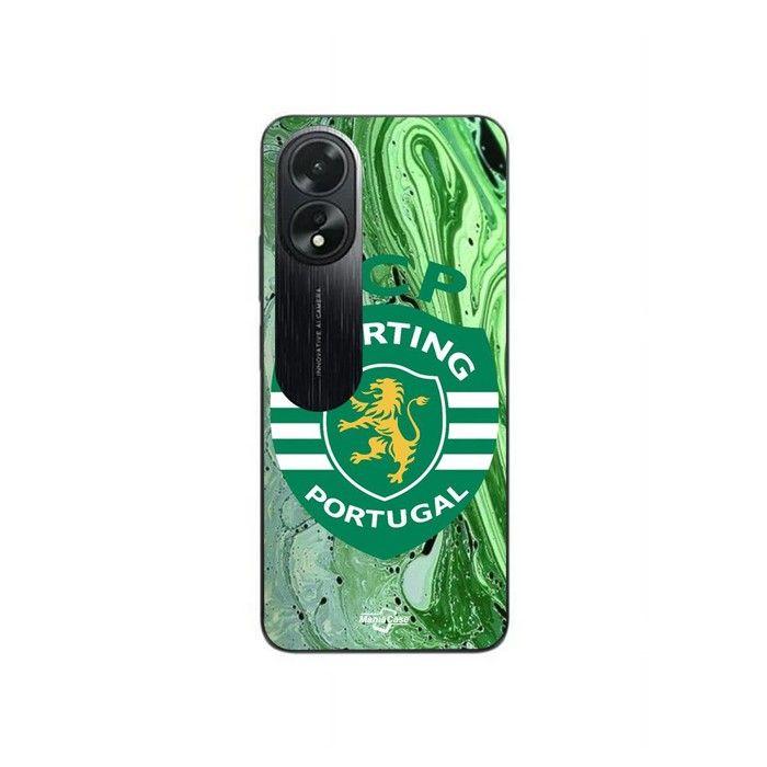 Coque pour Oppo A58 SCP SPORTING PORTUGAL FOND VERT